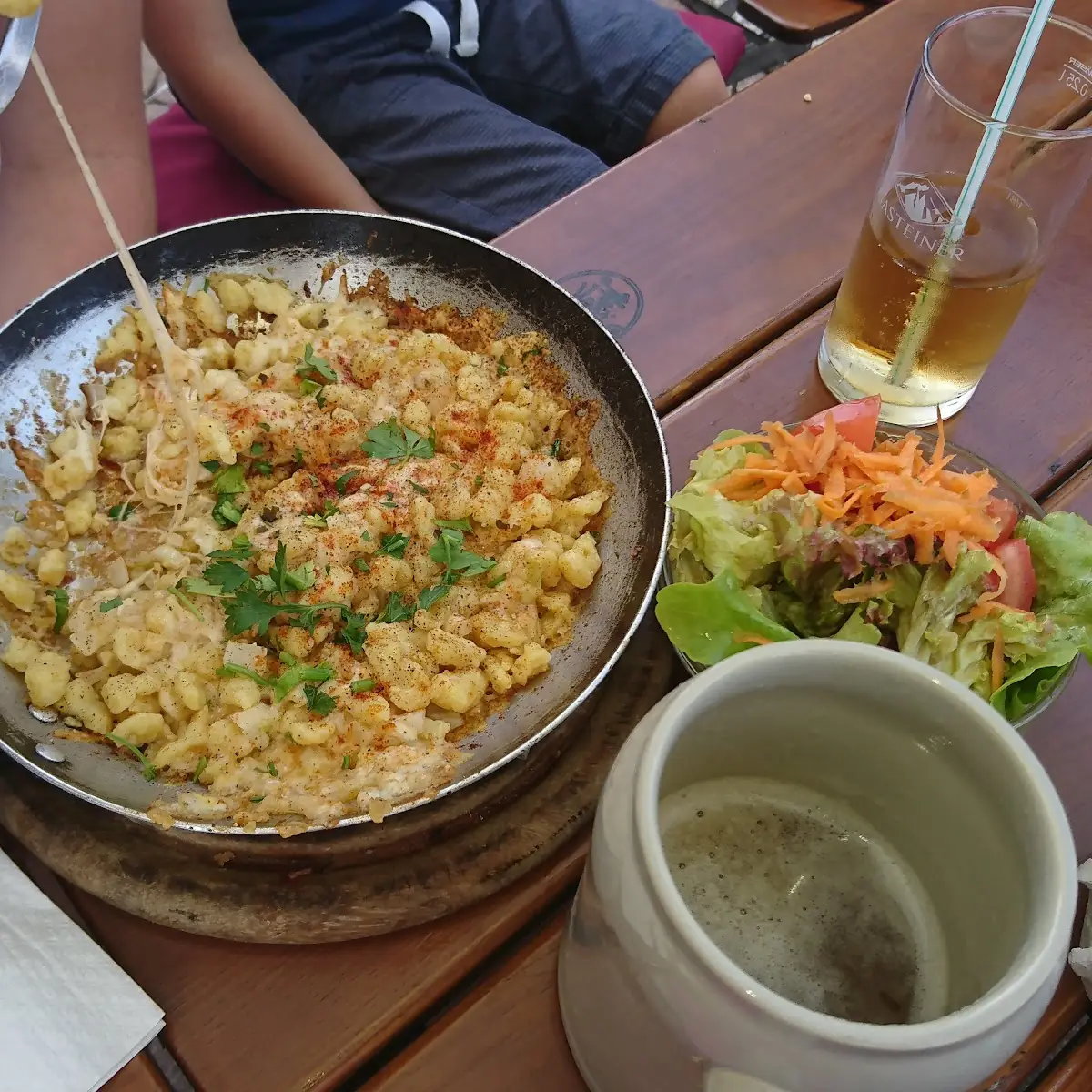 Käsespätzle Mit Zwiebeln