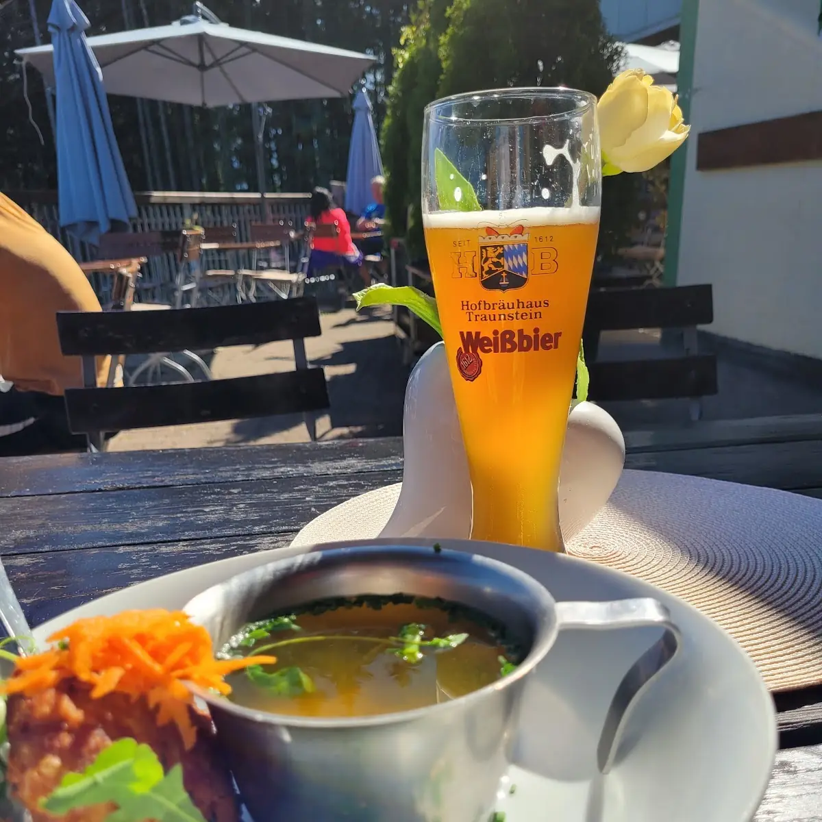 Kaspressknödelsuppe