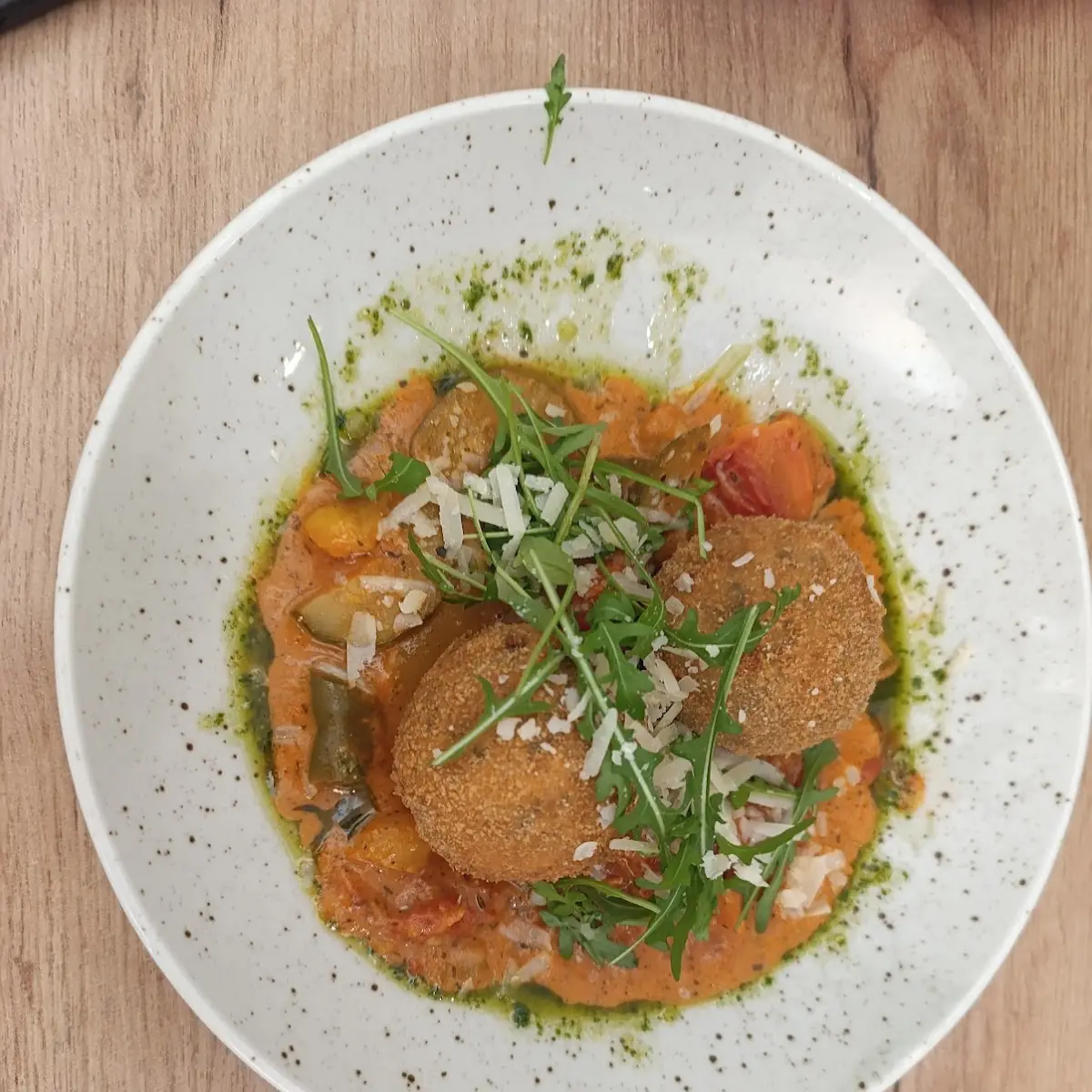 Spinat Mozzarella Knödel