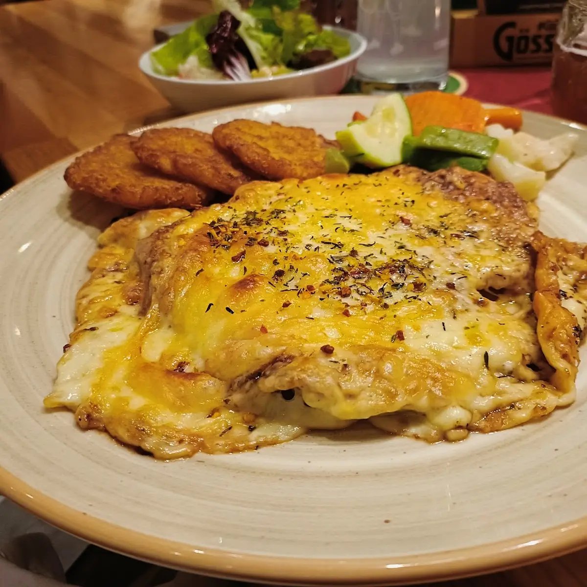 Schnitzel Mit Käse Überbacken
