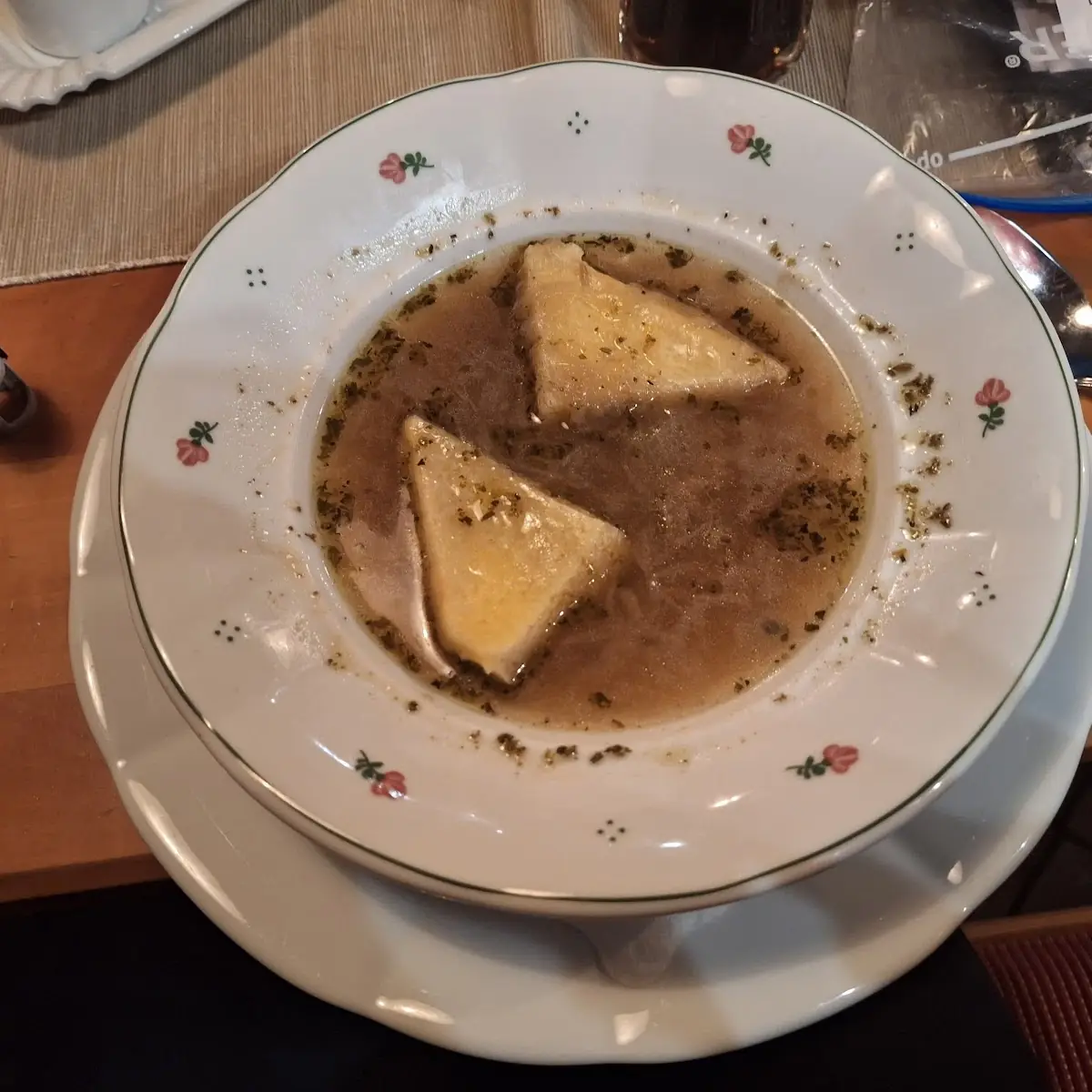 Zwiebelsuppe