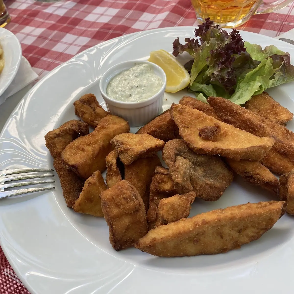 Gebackene Steinpilze