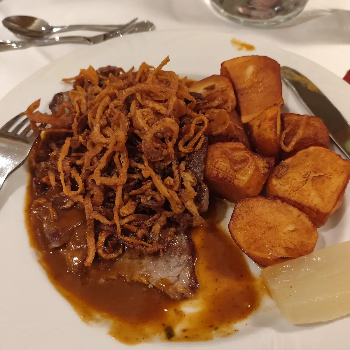 Zwiebelrostbraten