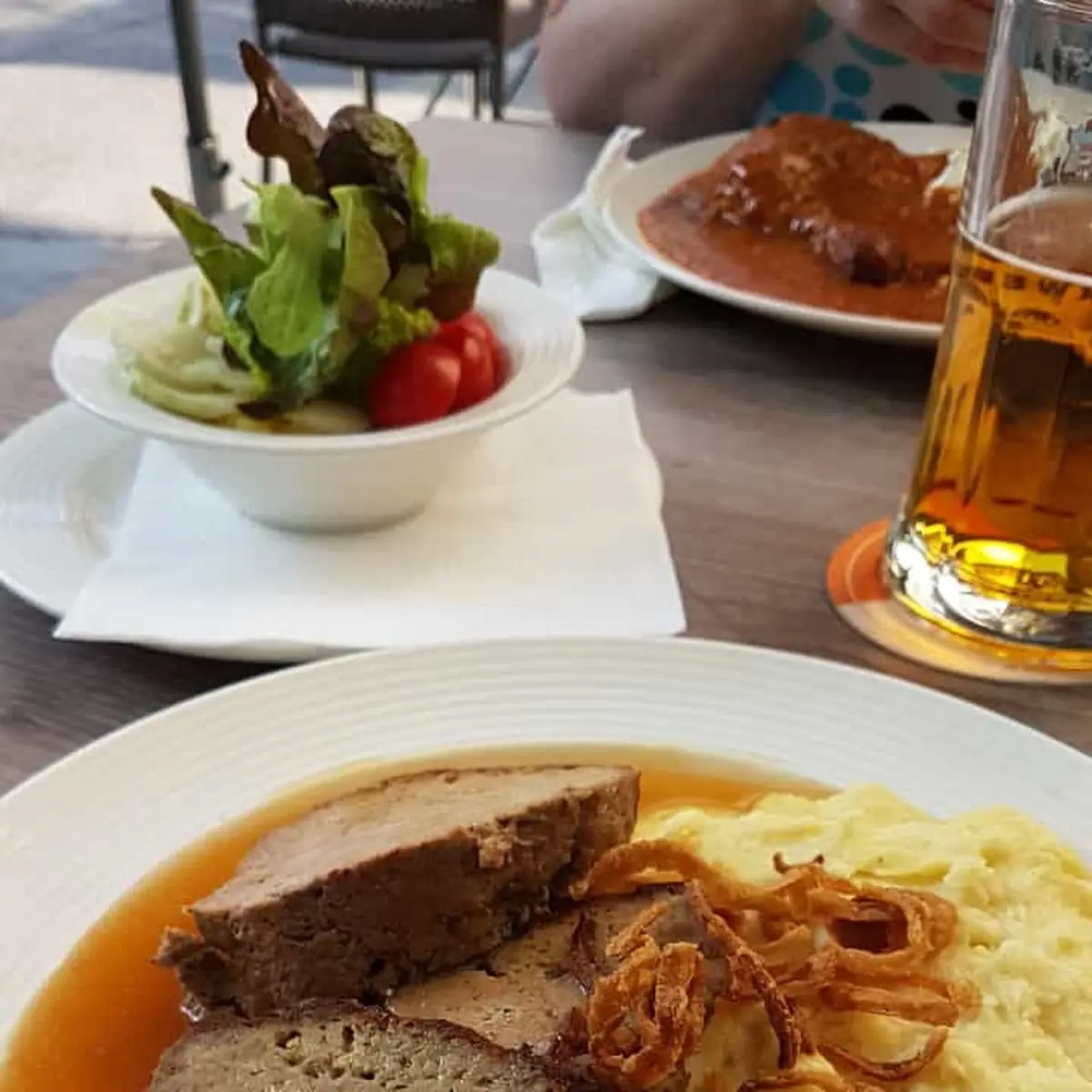 Faschierter Braten Mit Kartoffelpüree