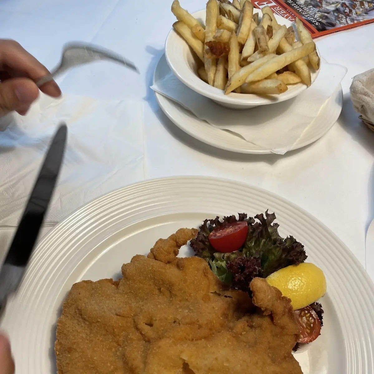 Wildschwein Schnitzel