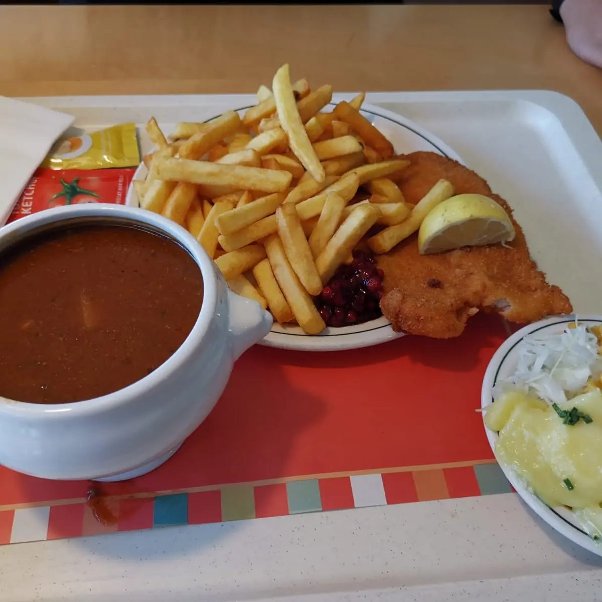 Schnitzel Menü