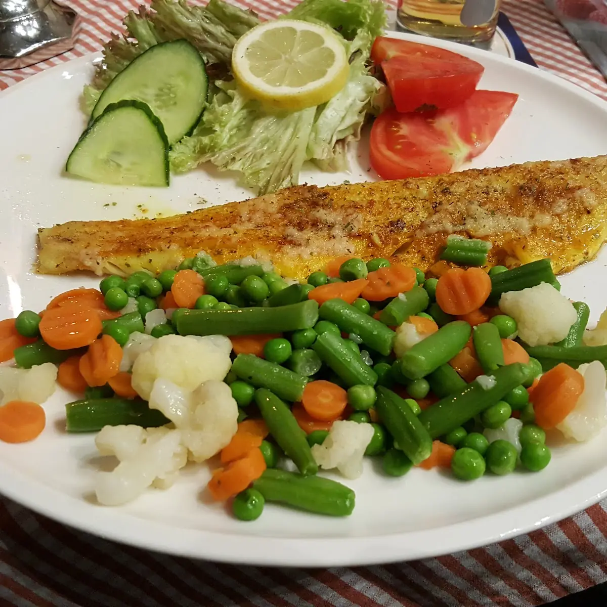 Zander Mit Gemüse
