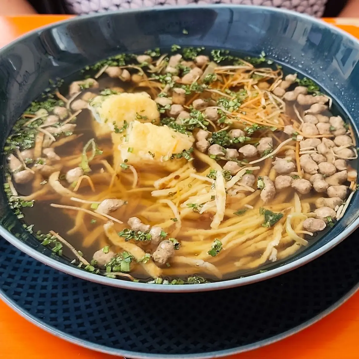 Suppe Mit Leberknödeln