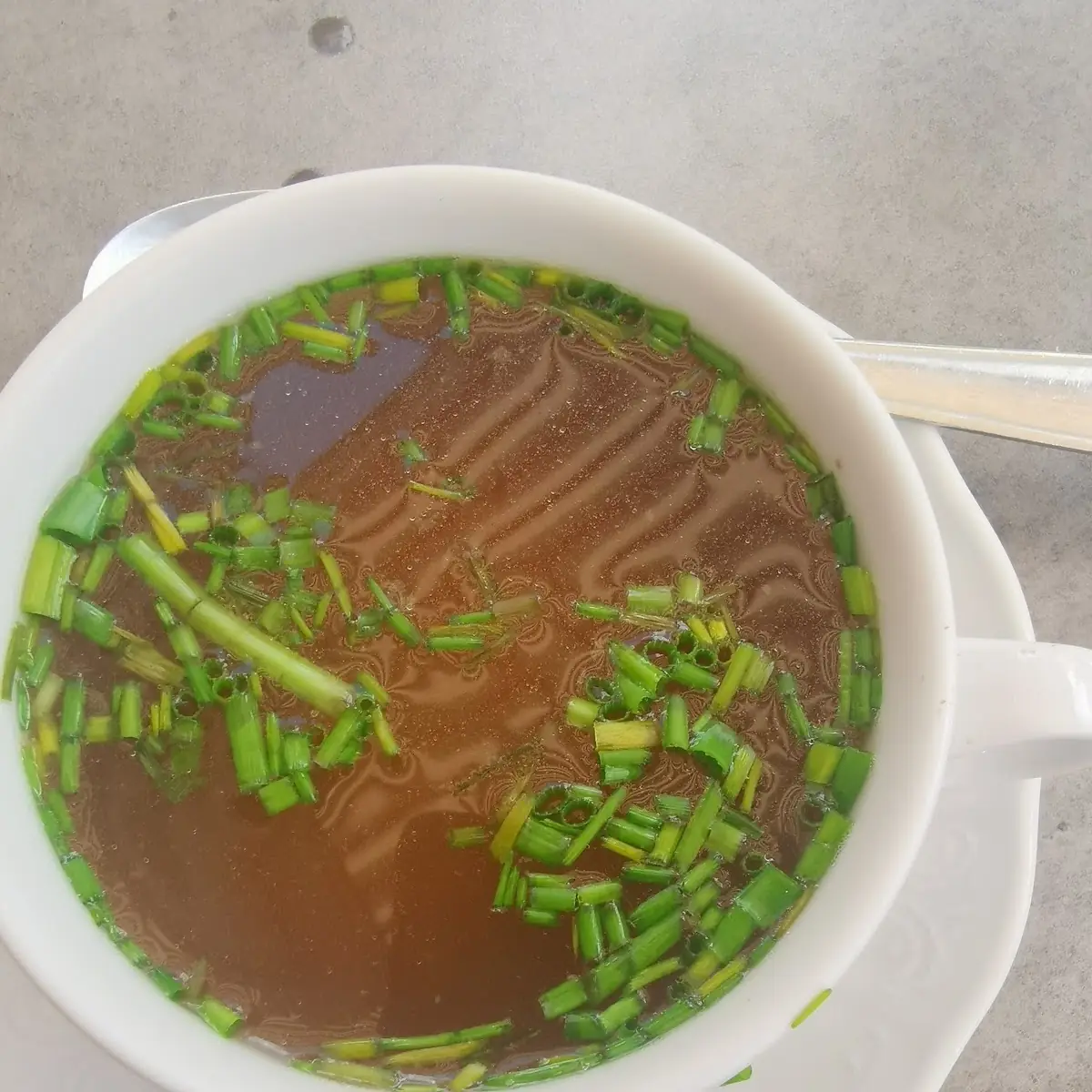 Kaspressknödelsuppe