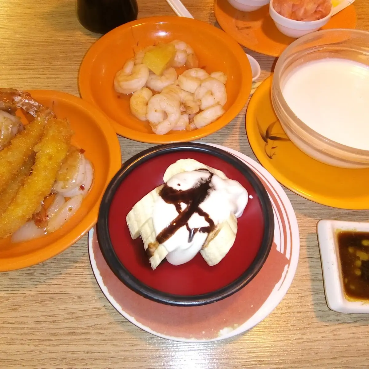 Banane Mit Schlagobers Und Schokosauce