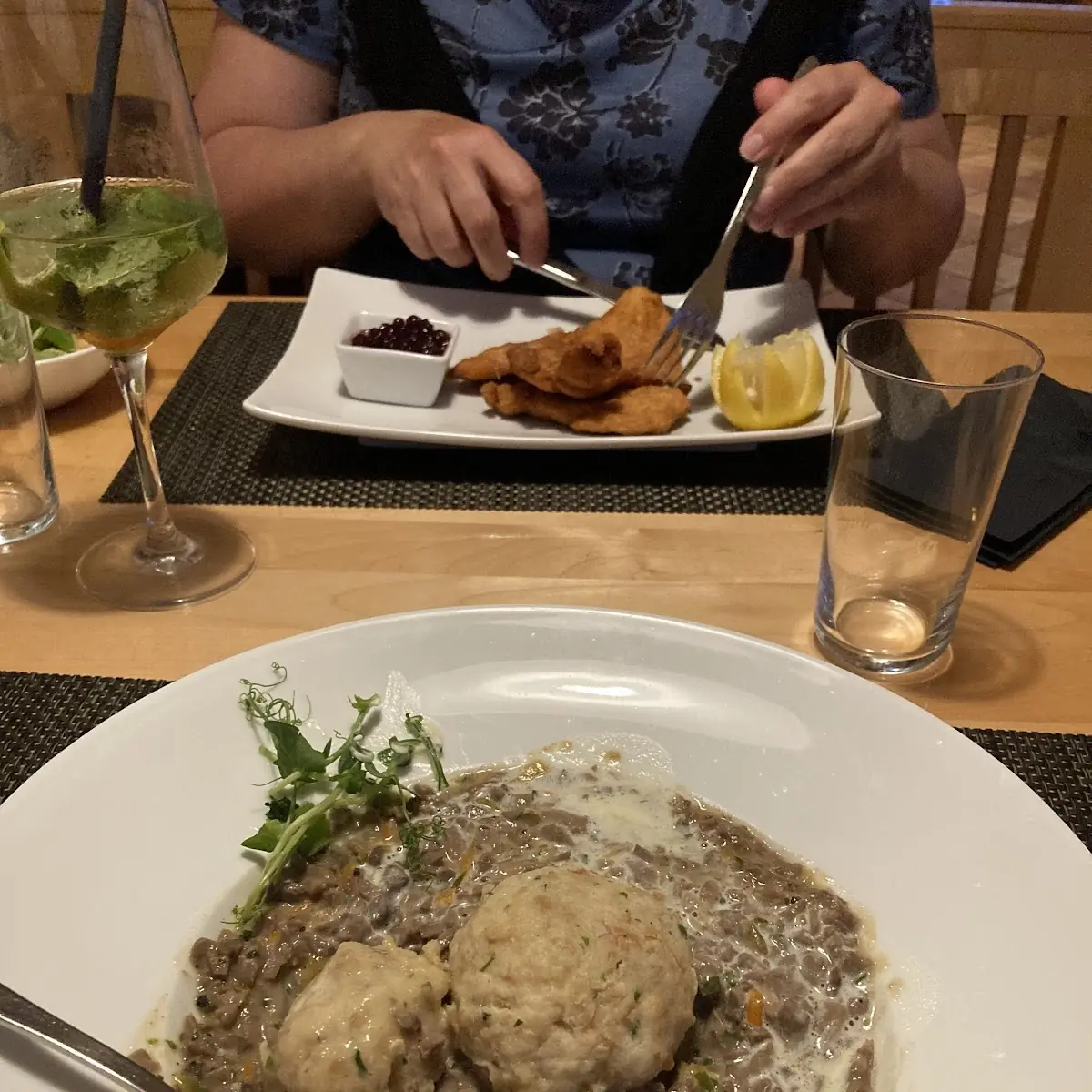 Kalbsbeuscherl Mit Semmelknödeln