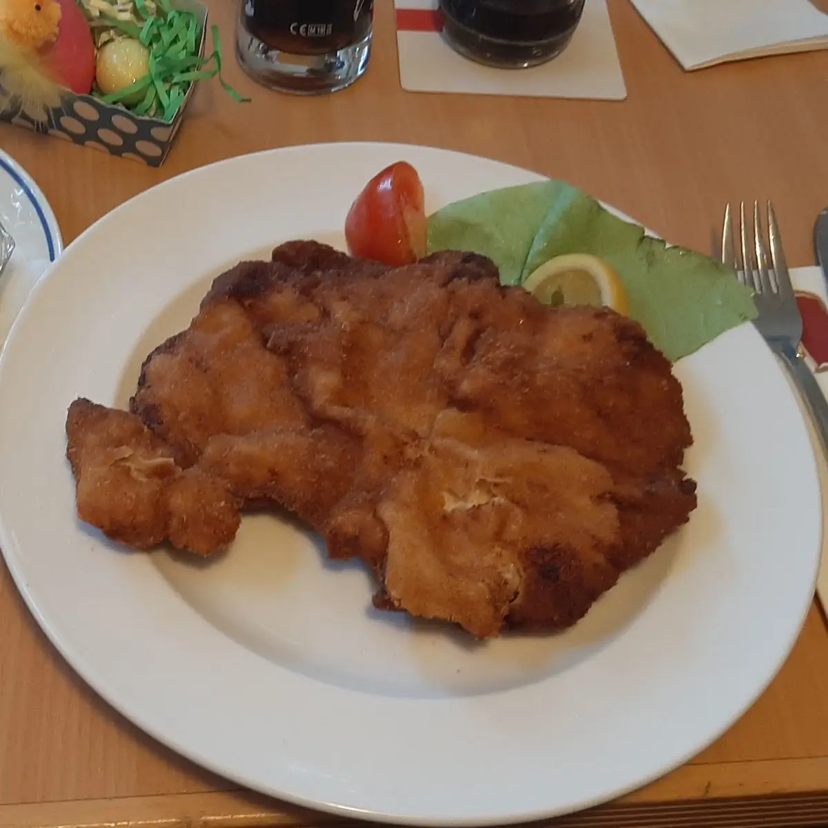 Wiener Schnitzel Mit Salat