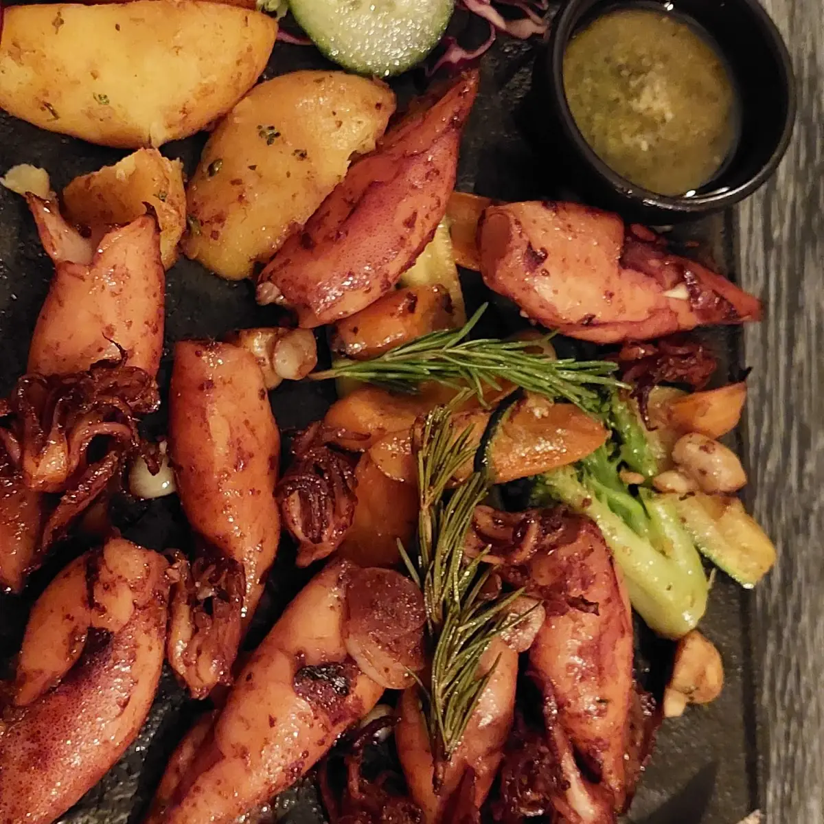 Calamari Gegrillt
