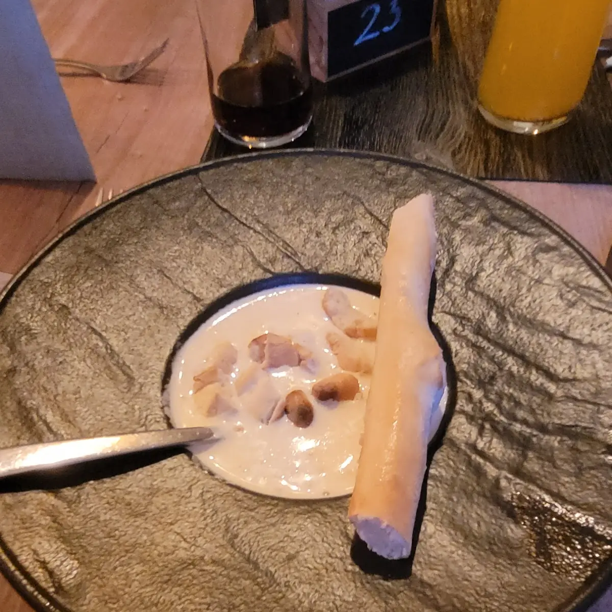Knoblauchcrem Suppe