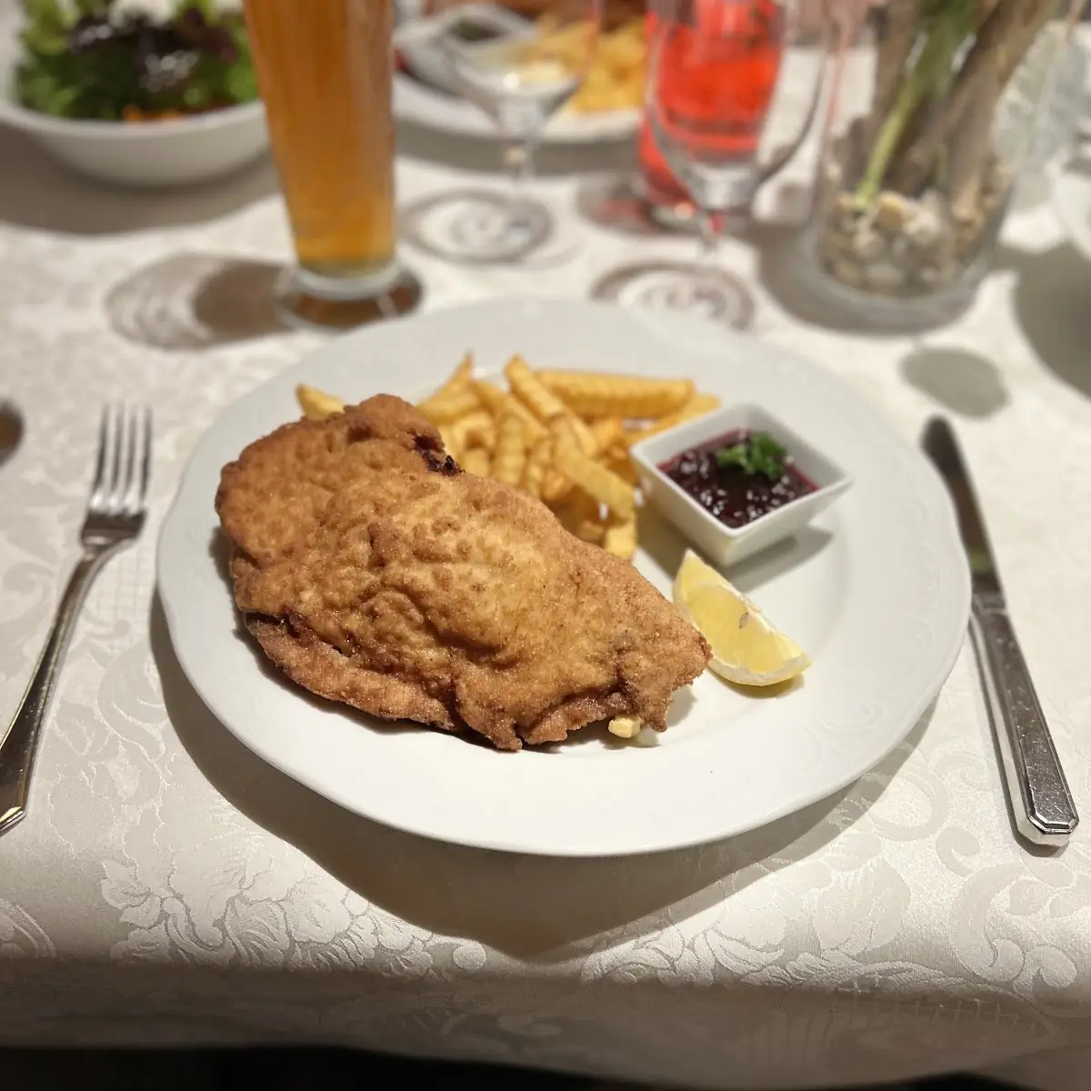 Veal Schnitzel Wiener Art