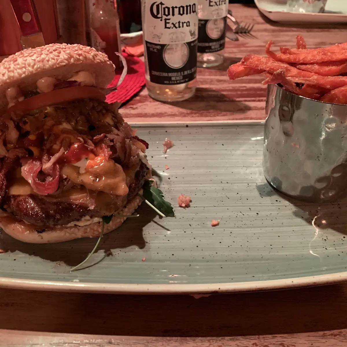Salud Bacon & Cheeseburger