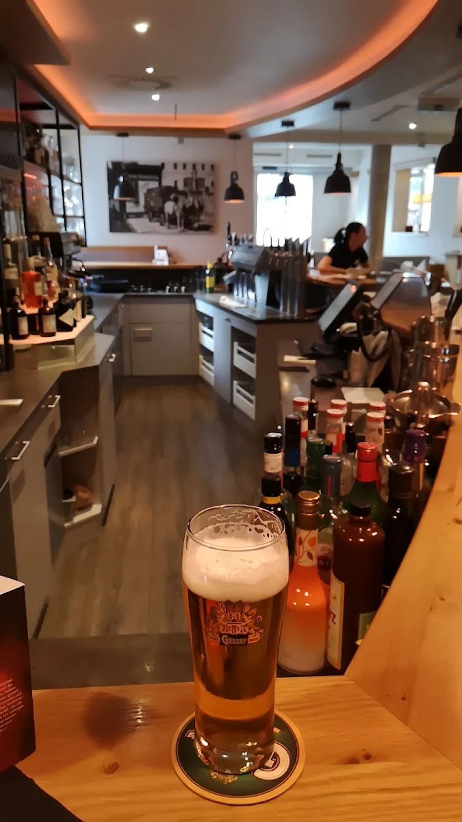 Halbe Gösser Bier