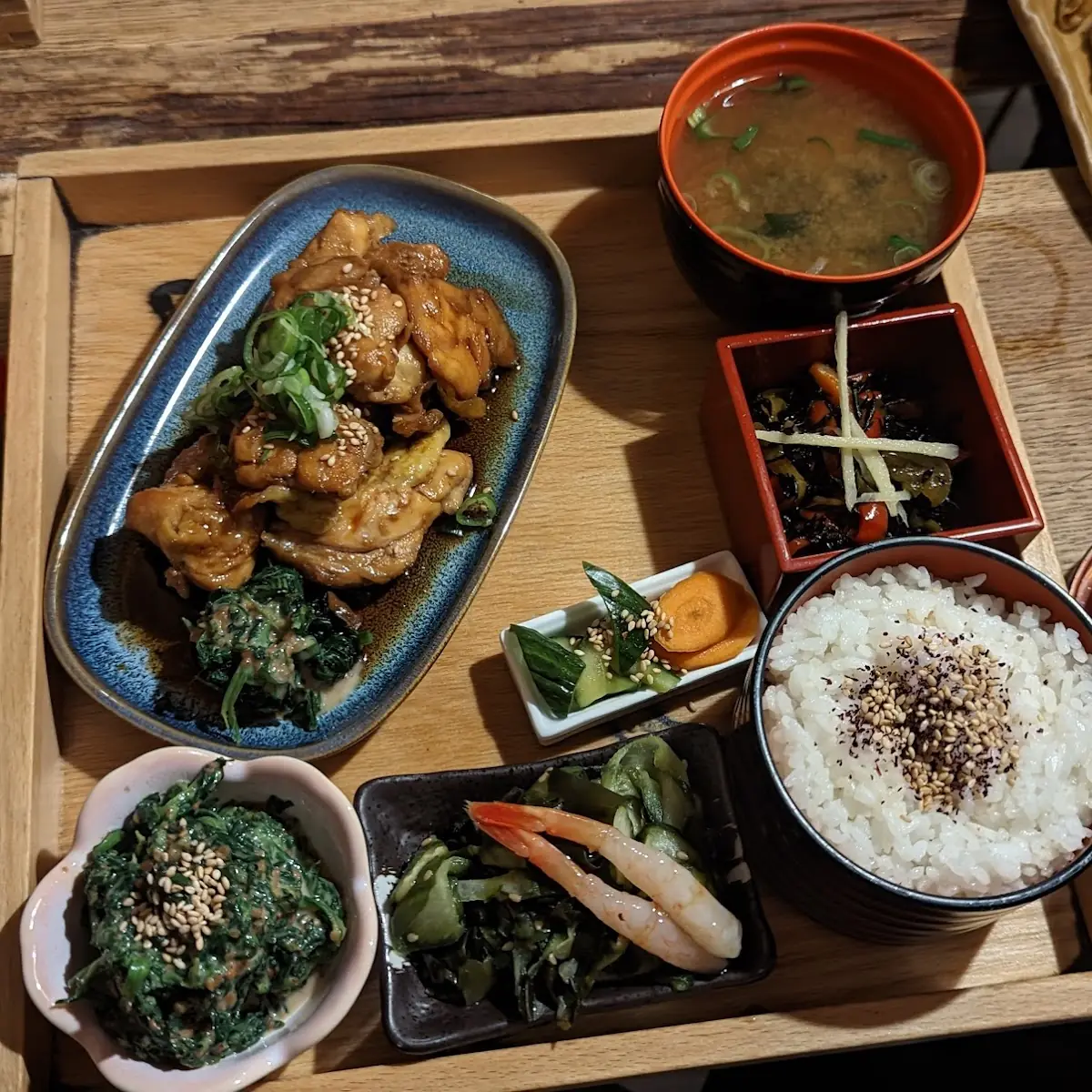 Sashimi and Tempura Bento Box