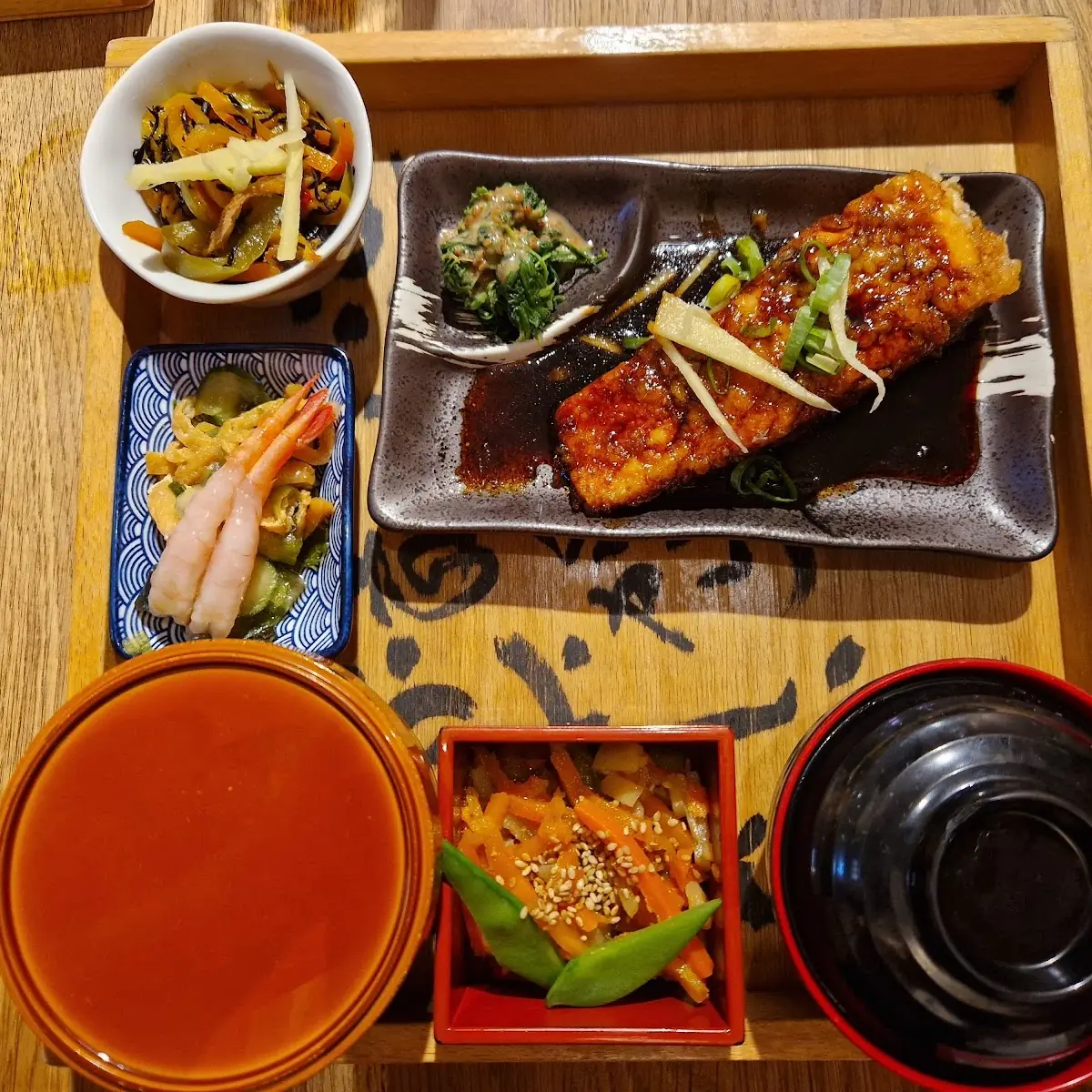 Teriyaki Salmon Teisyoku