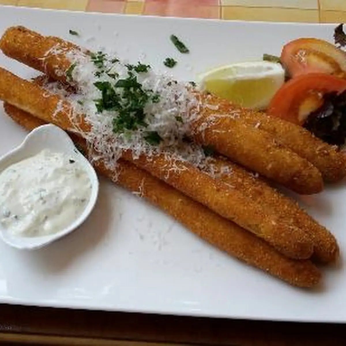 Gebackener Spargel