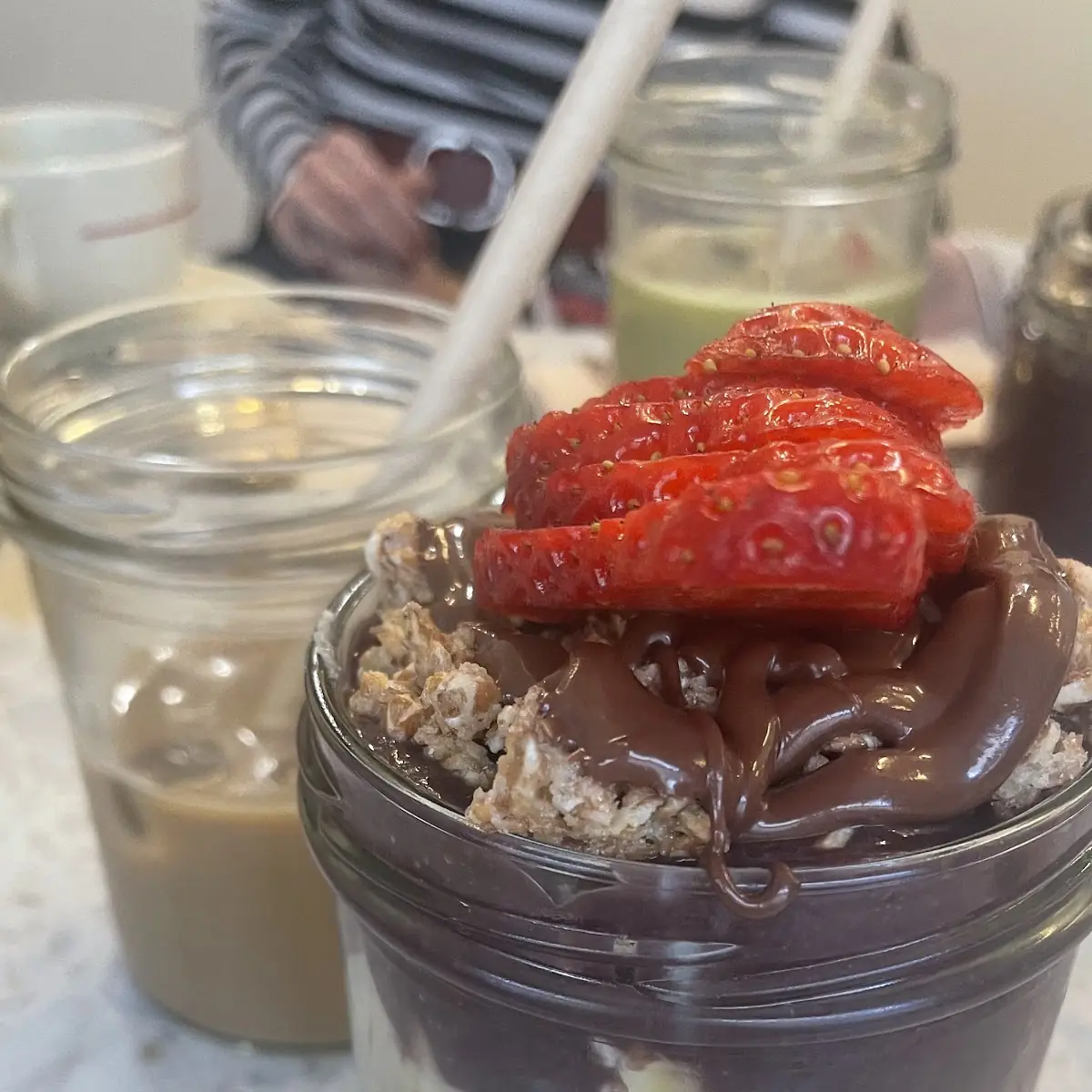Banana Split Porridge