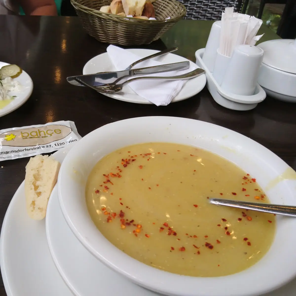 Linsensuppe