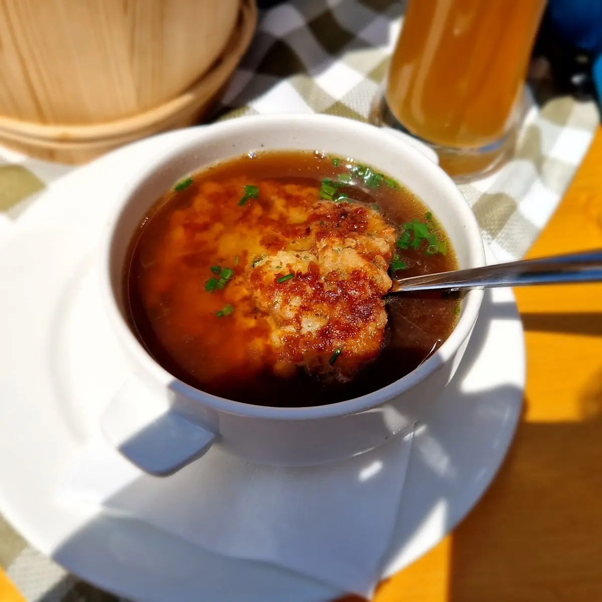 Zwiebelsuppe