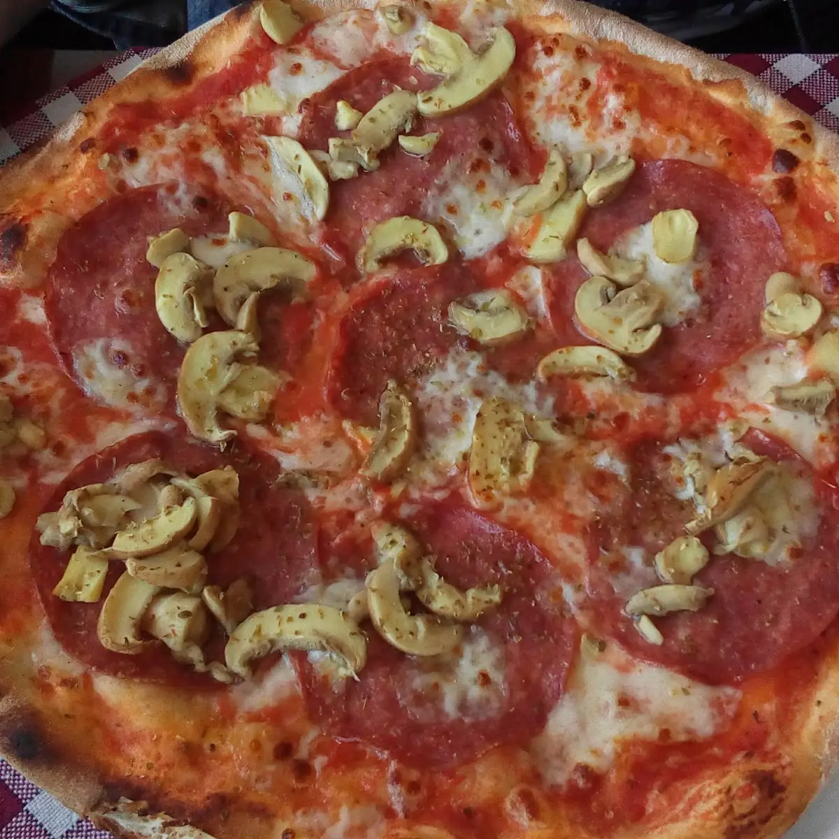 Pizza Salami Funghi