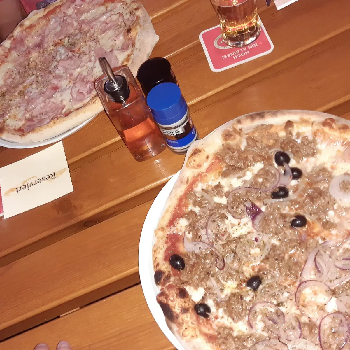 Pizza Schinken Und Thunfisch