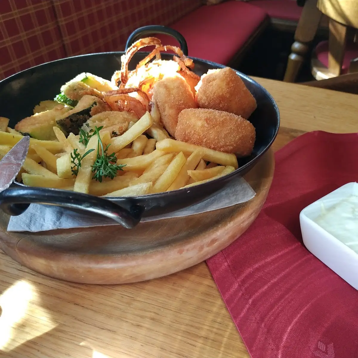 Gebratener Camembert