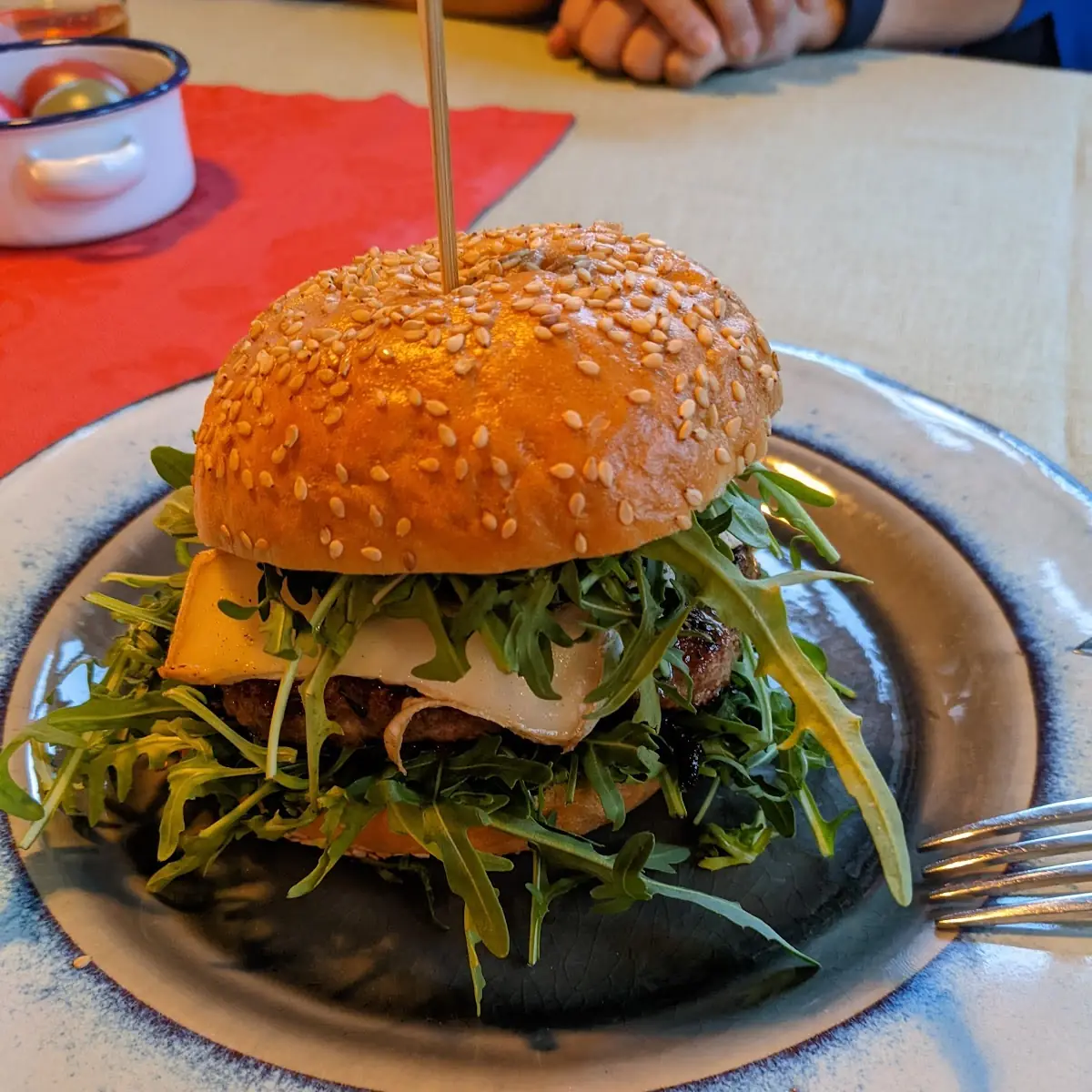 Lamb Burger