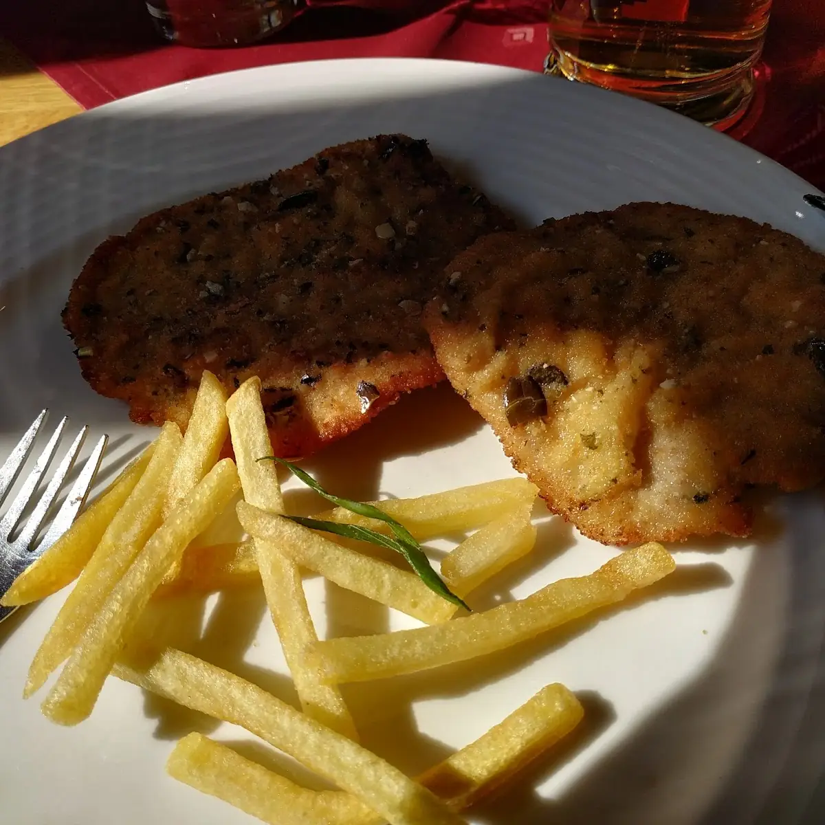 Schnitzel Mit Pommes