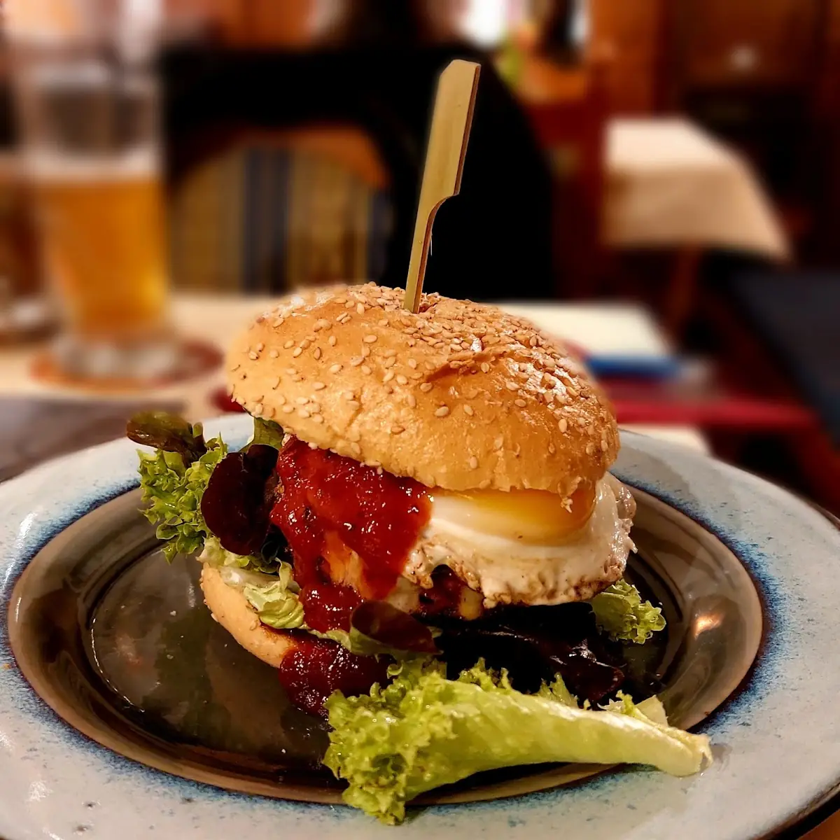 Vegetarischer Burger