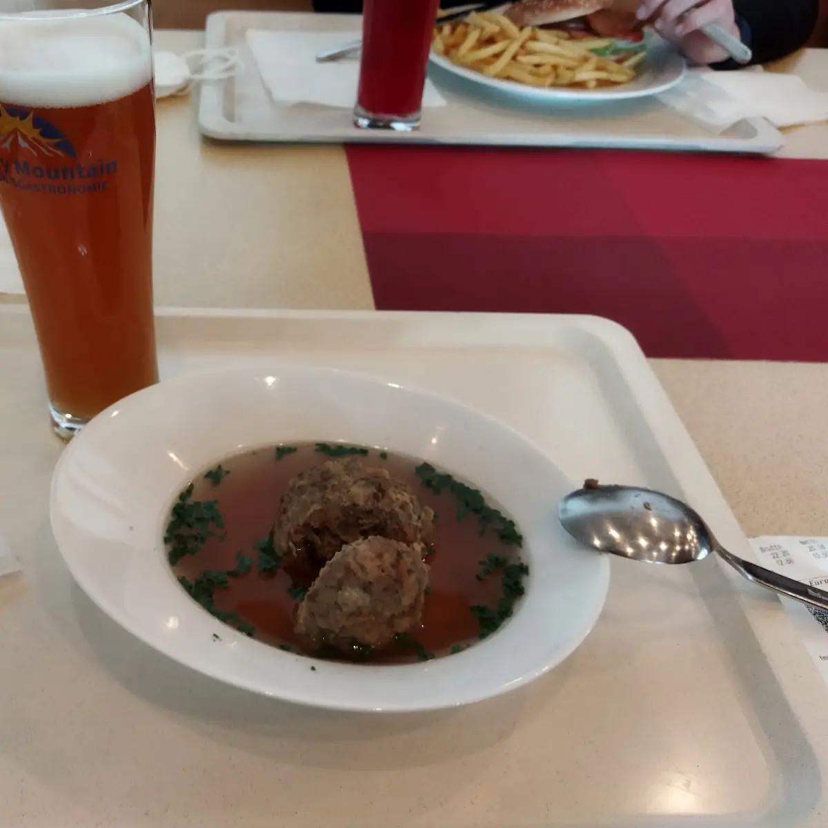 Soup with Liver Dumpling