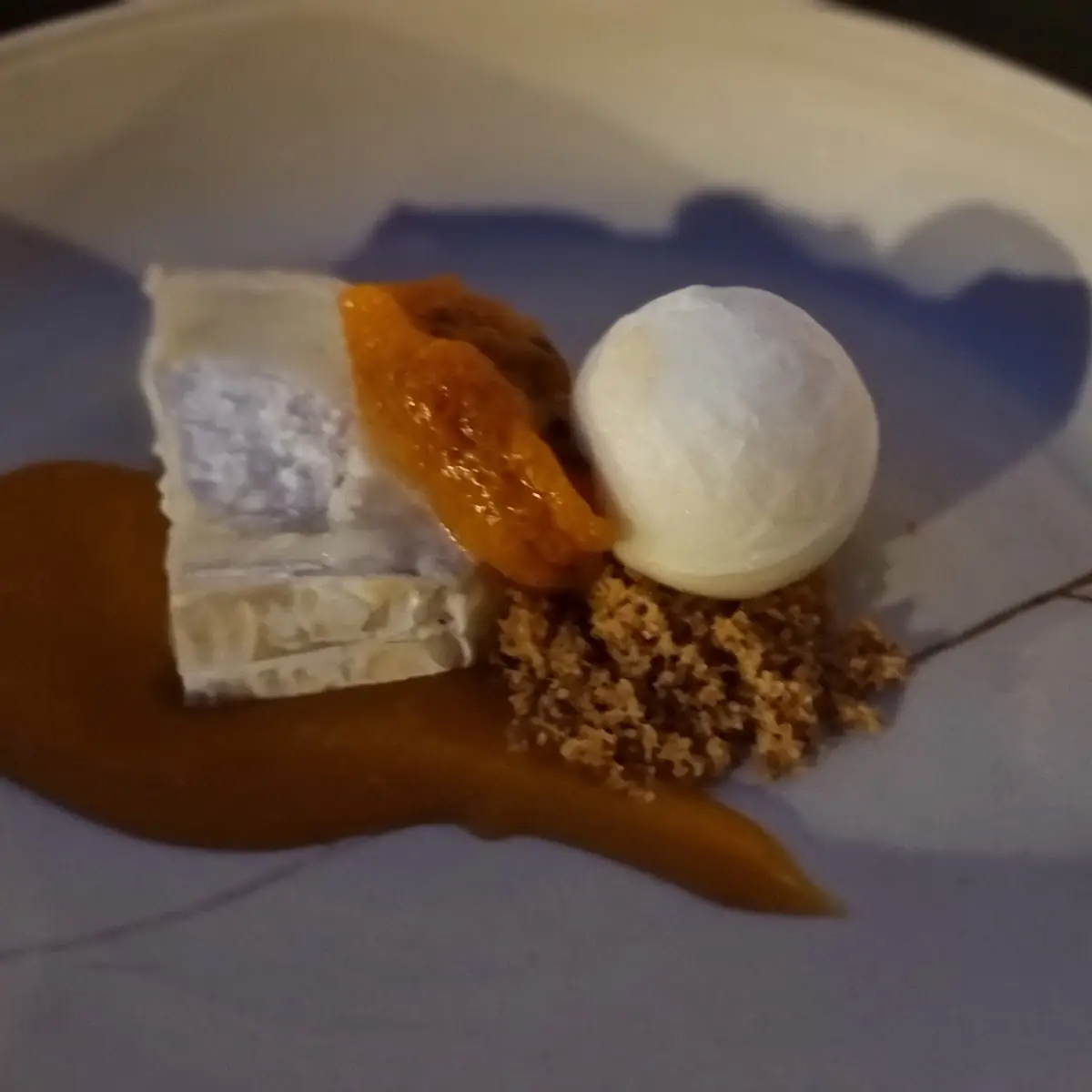 Marillenknödel Ziegenkäseparfait