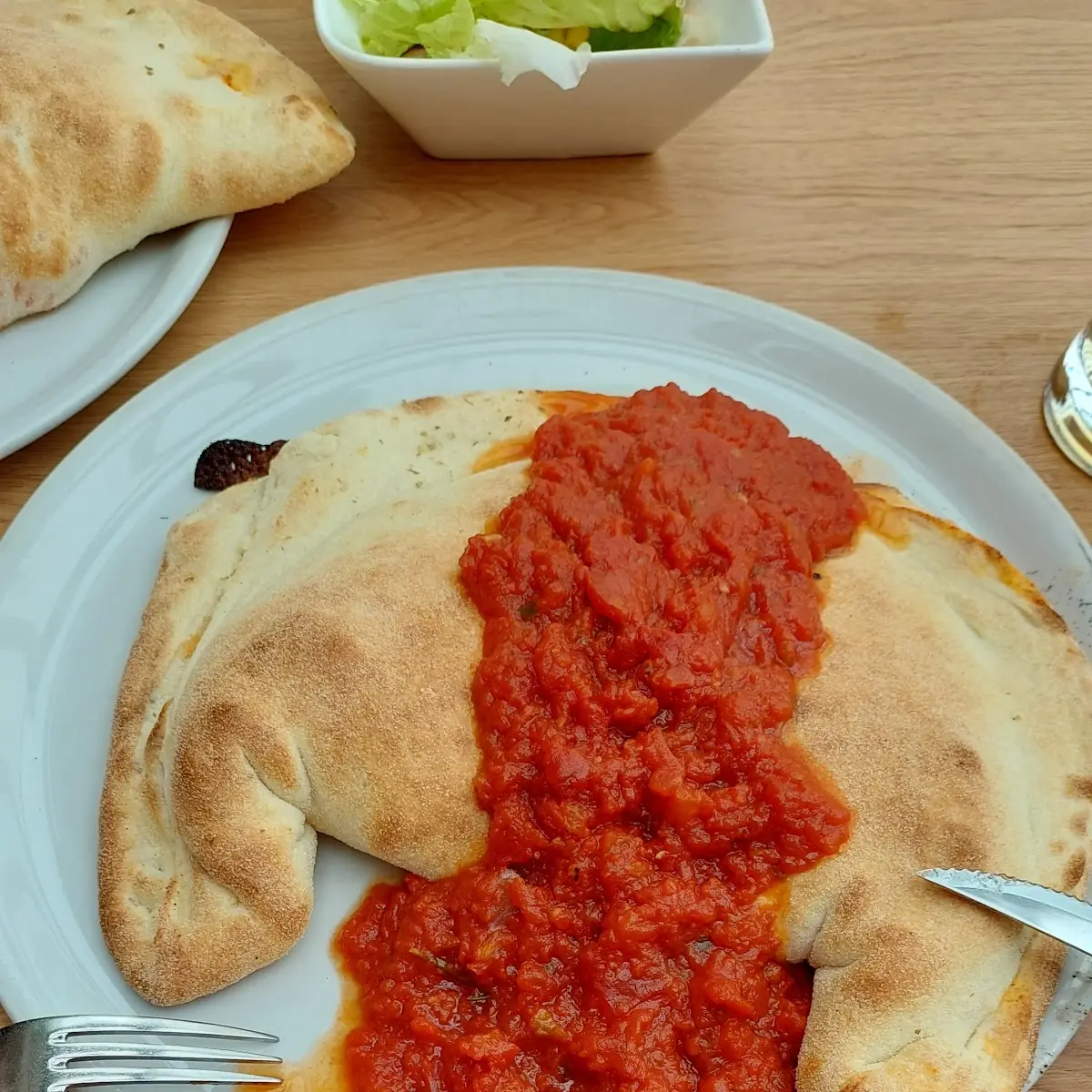 Pizza Ham Calzone