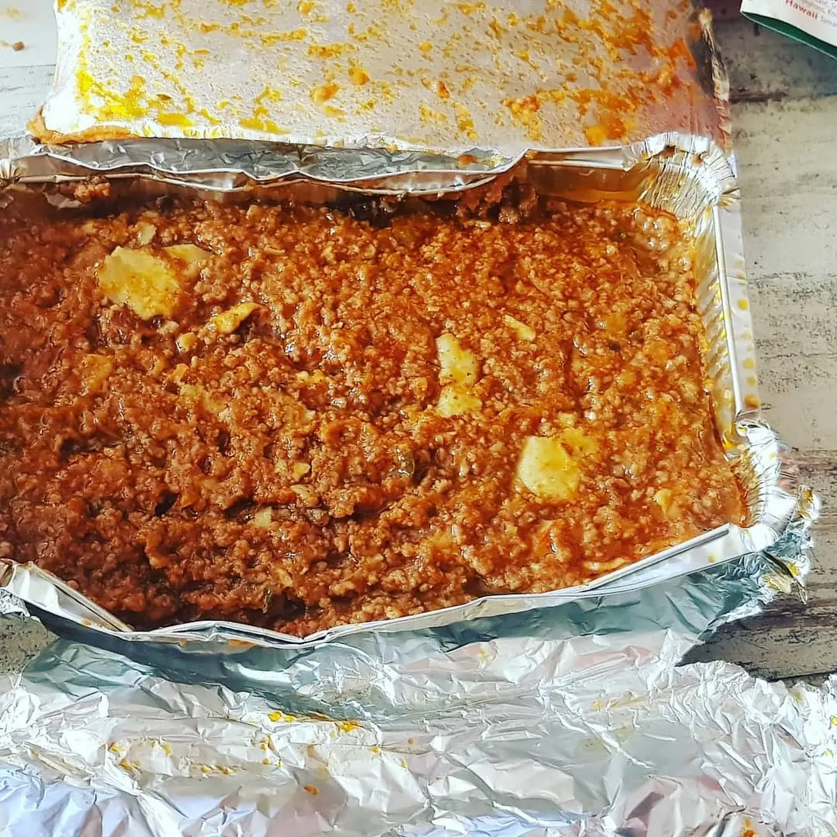 Gebackene Melanzani Mit Fleisch Soße