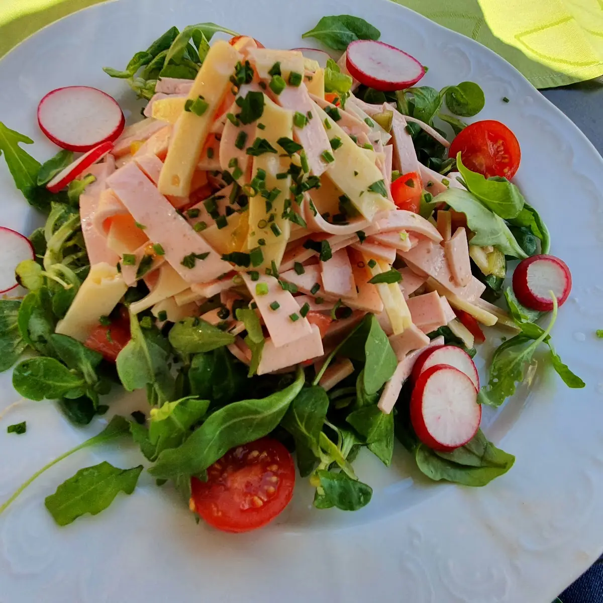 Swiss Sausage Salad
