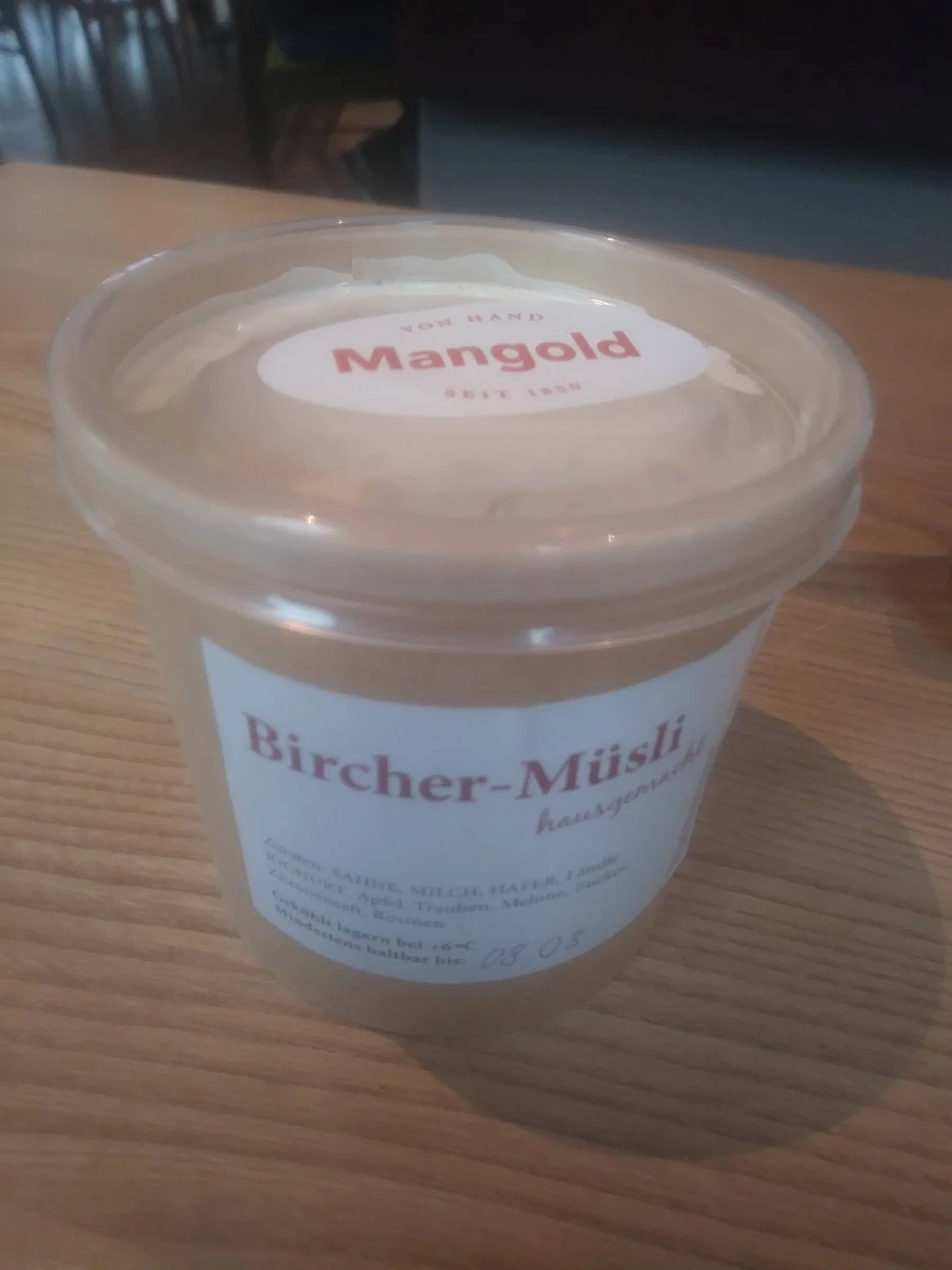 Hausgemachtes Bircher Müsli