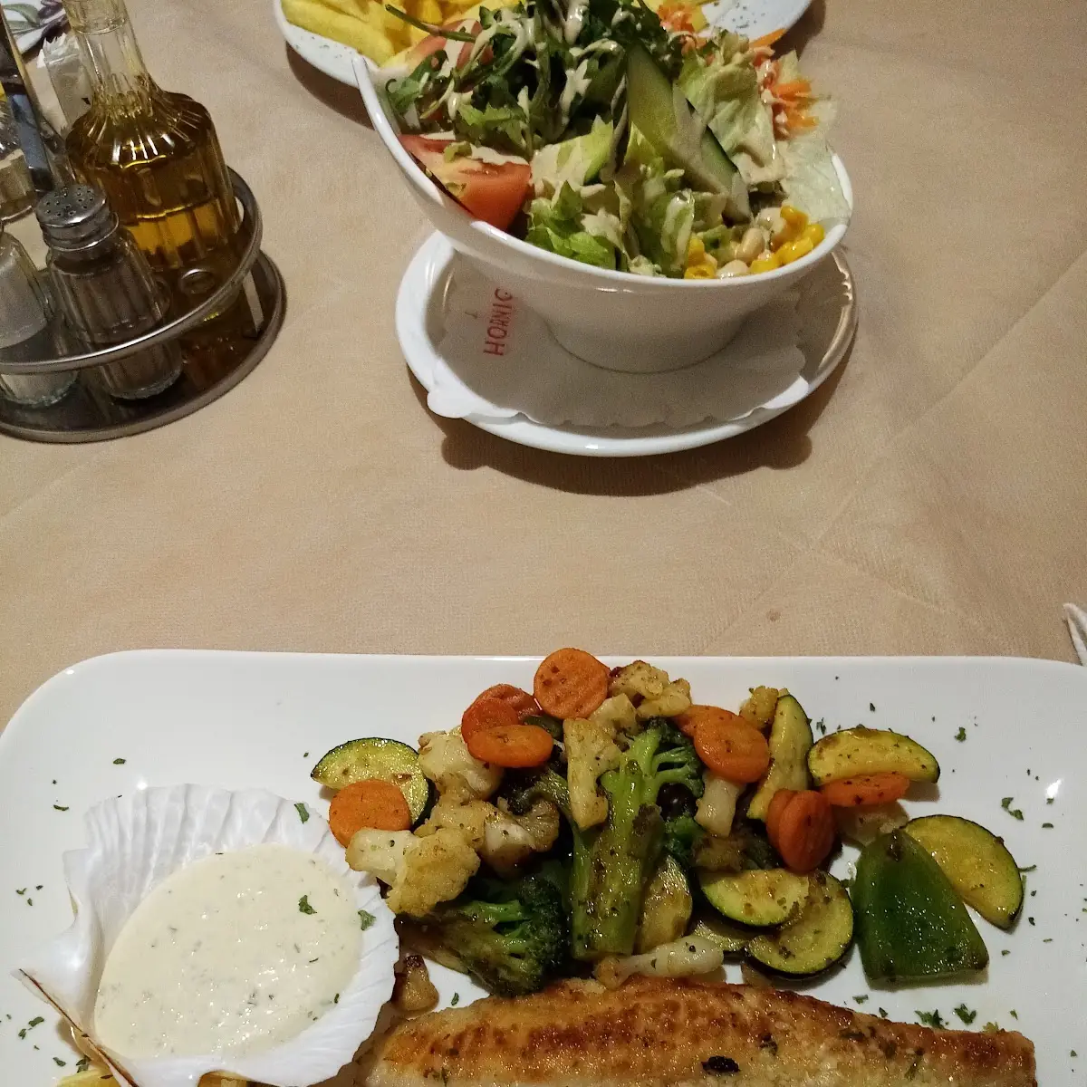 Gegrilltes Zanderfilet