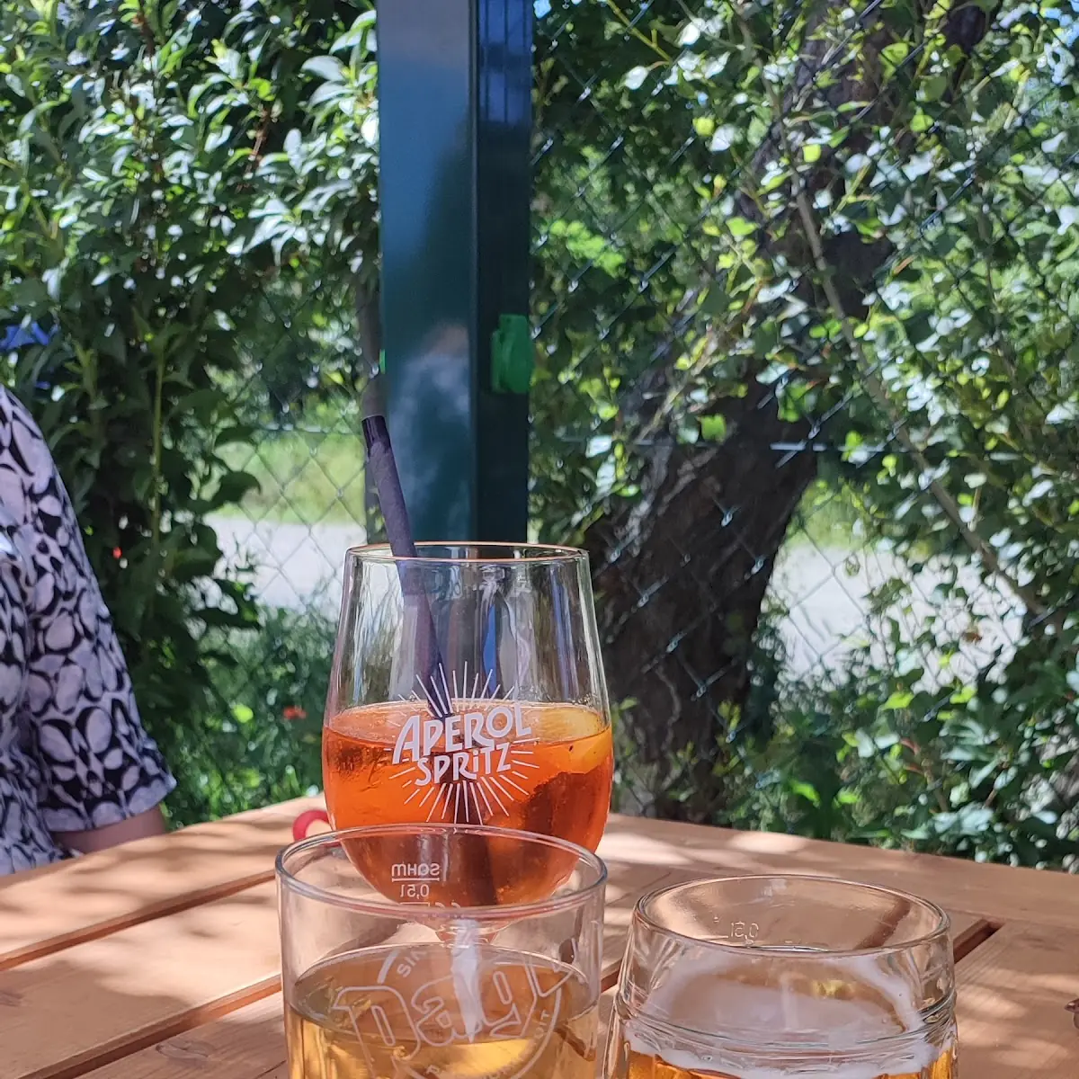 Bier Apfelschorle Aperol Spritz