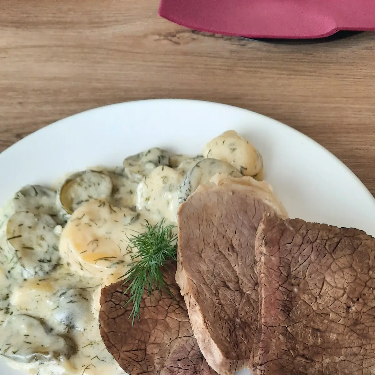 Gekochtes Tafelstück Mit Dillerdäpfel