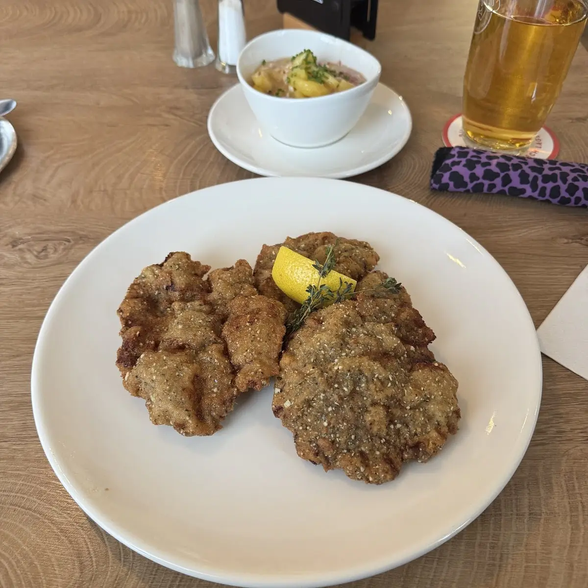 Wildschweinschnitzel
