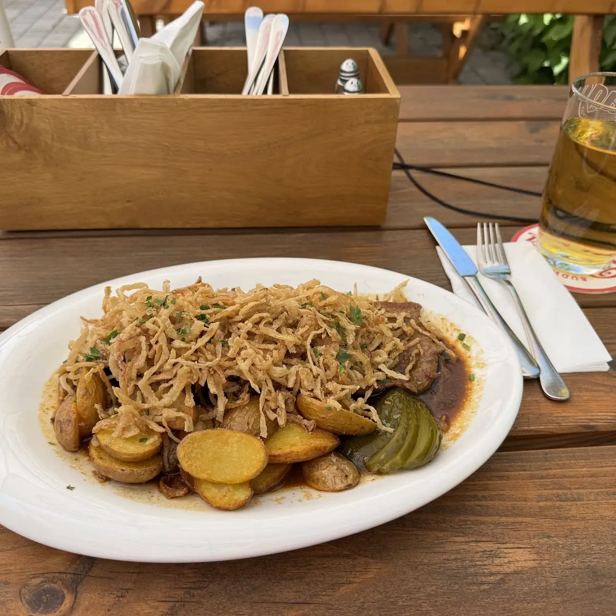 Zwiebelrostbraten