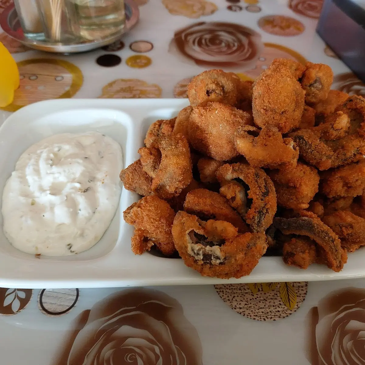 Gebackene Champignons Mit Sauce Tartar
