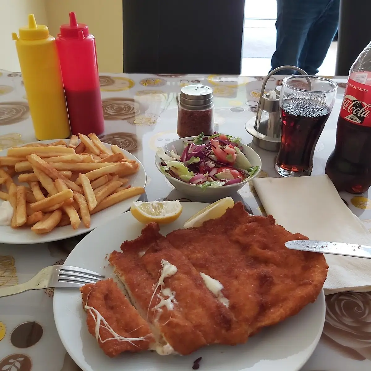 Schnitzel Mit Kartoffelsalat
