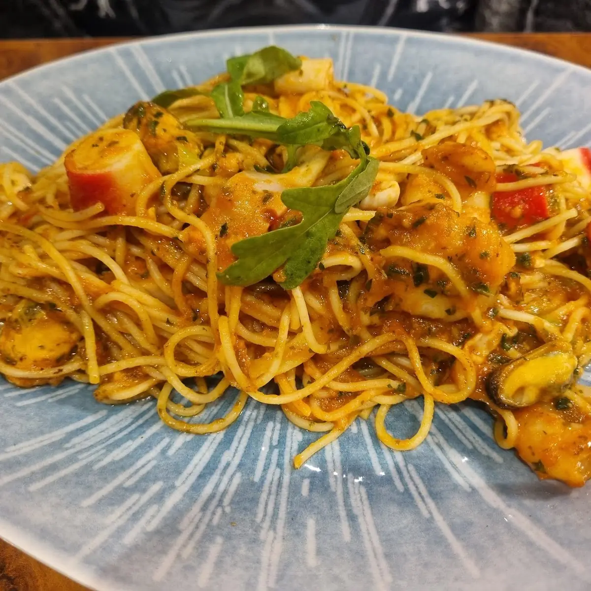 Spaghetti Mit Meeresfrüchten