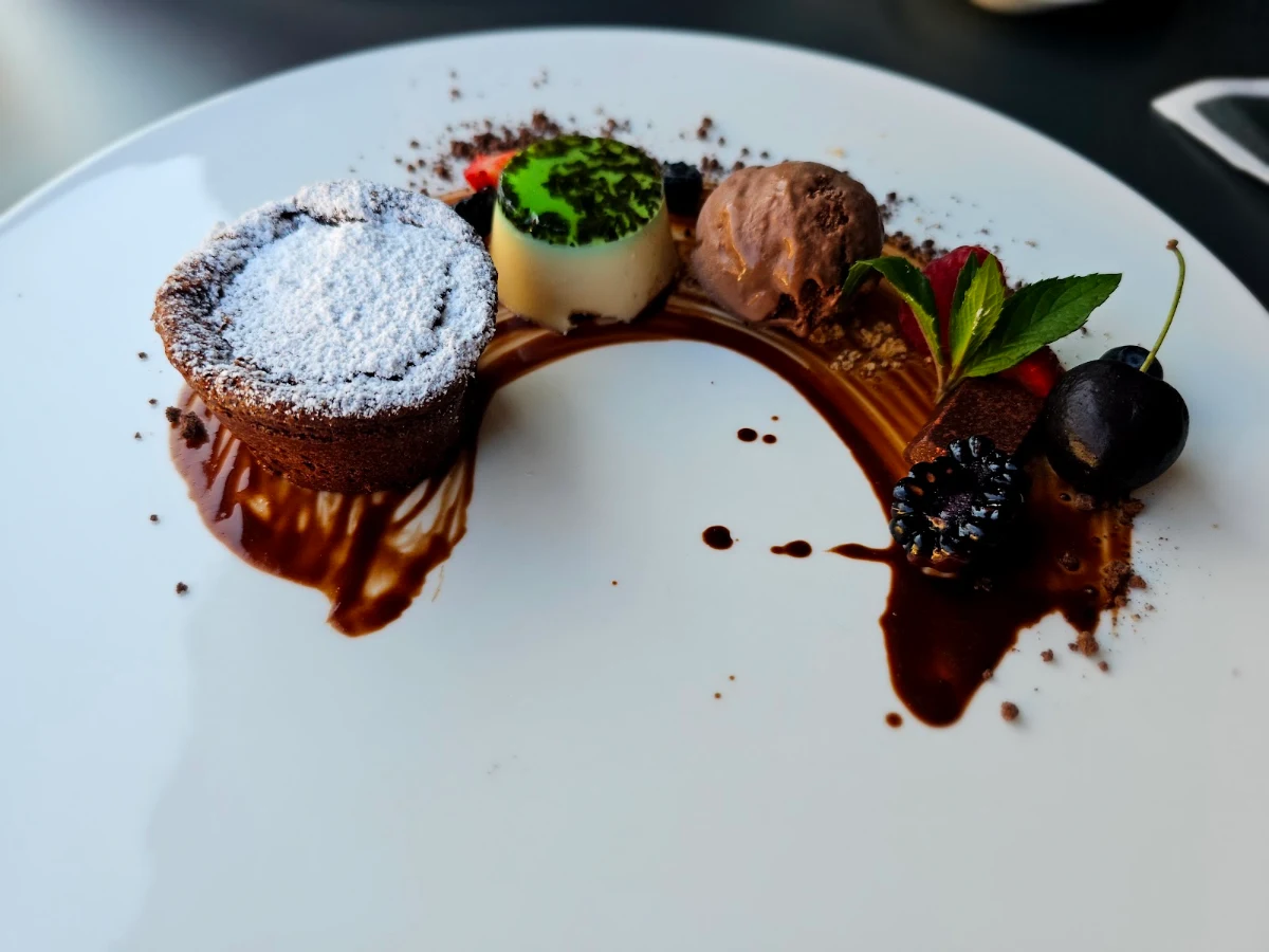 Variation Von Minz Und Schokolade