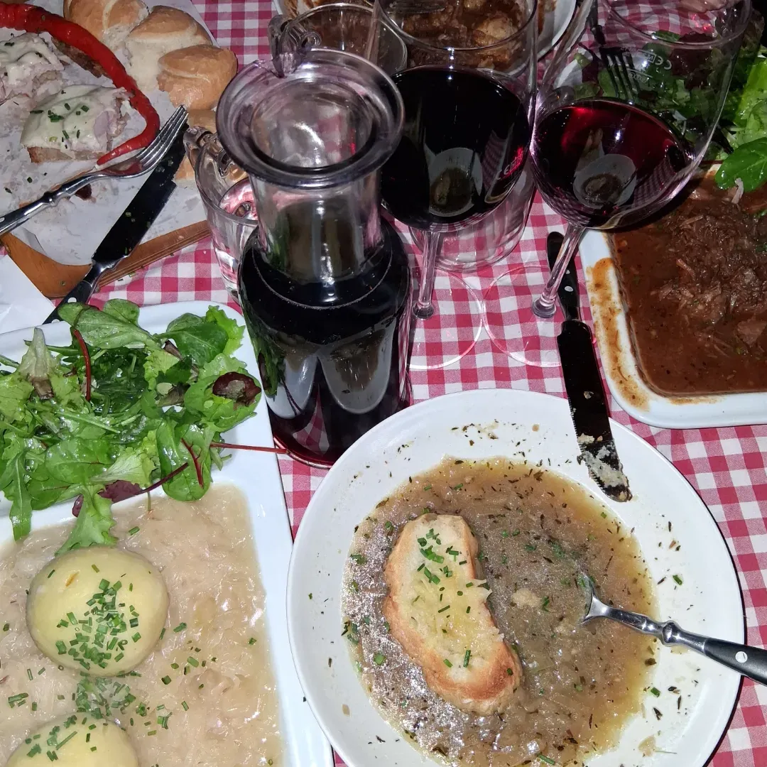 Goulash French Soups Knodel