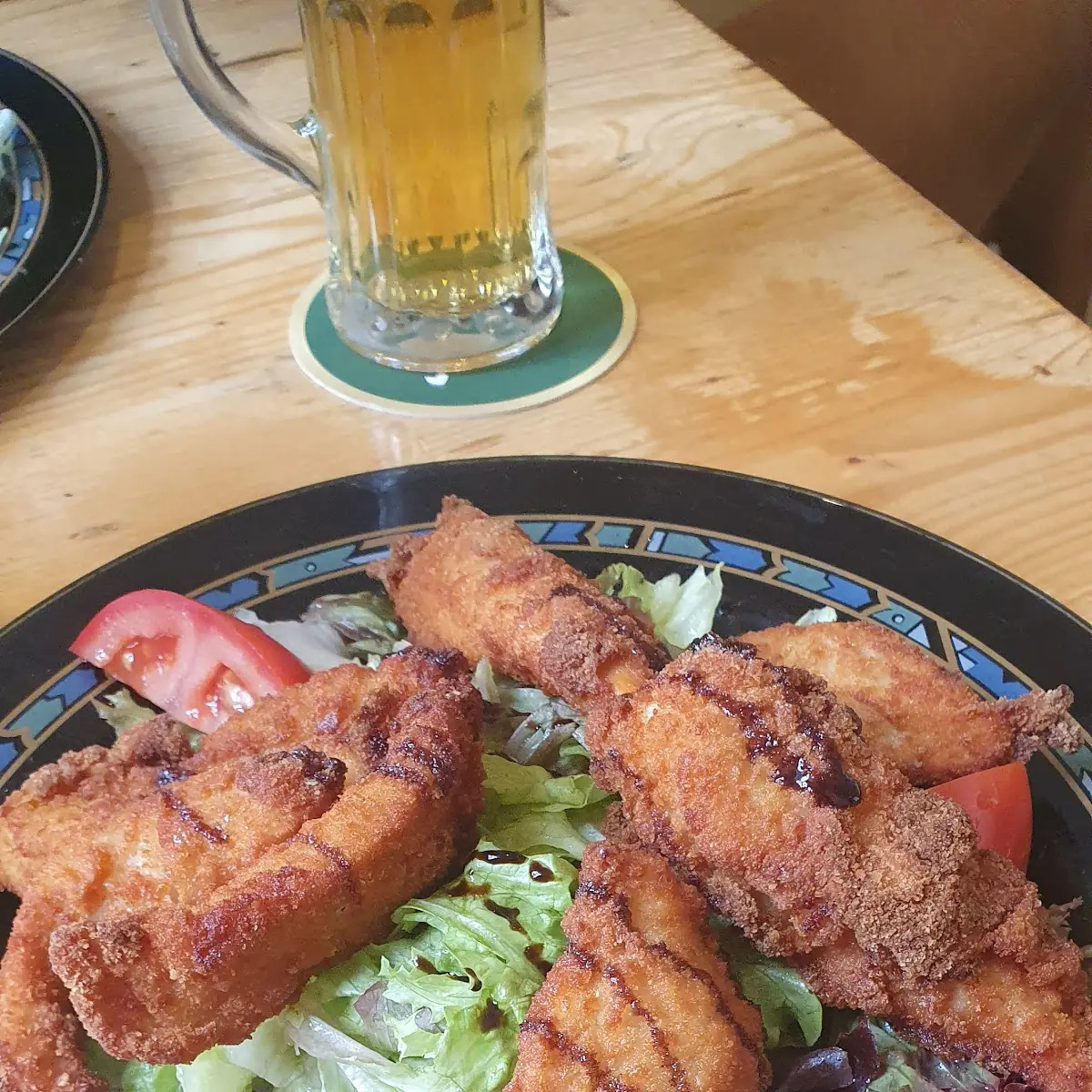 Hühnerstreifensalat